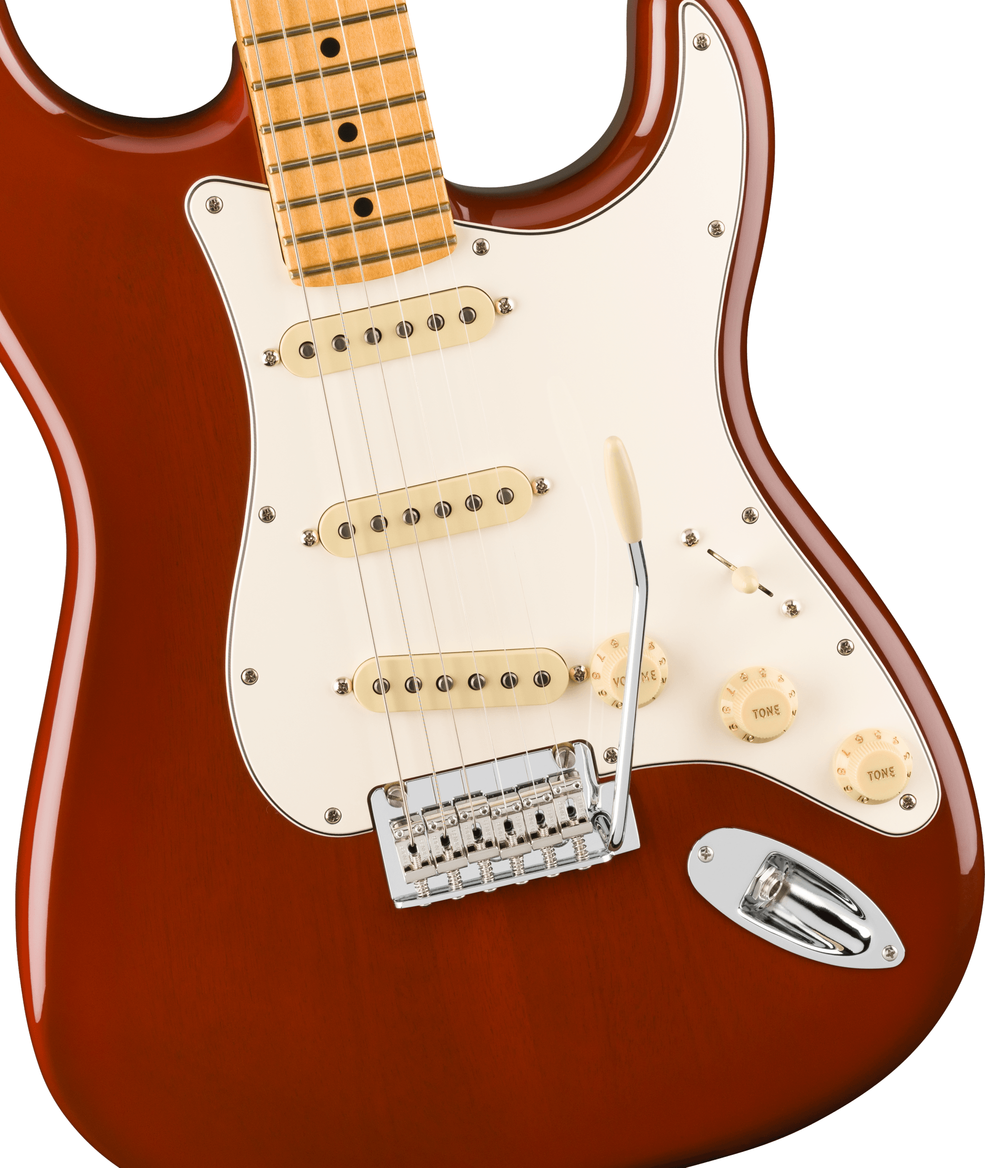 Player II Stratocaster MN Transparent Mocha Burst