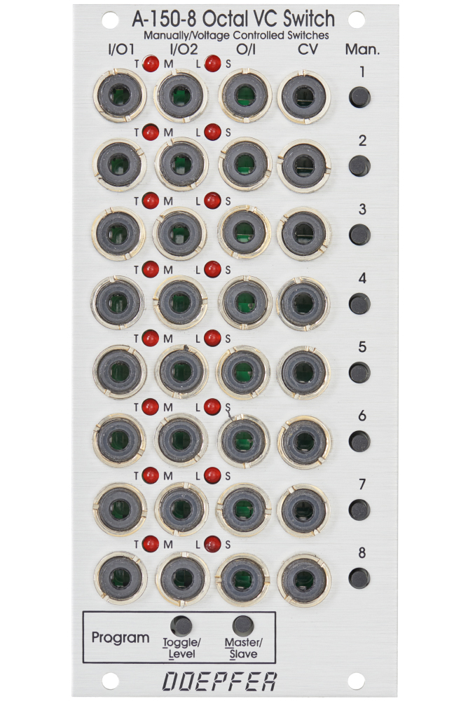 A-150-8 8-fach Voltage Controlled Switch