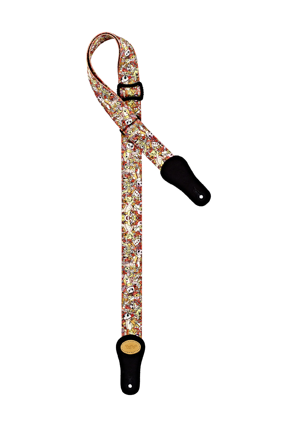 KEIKI Designer Serie Nylon Ukulele Strap - "Vodoo Puppet"