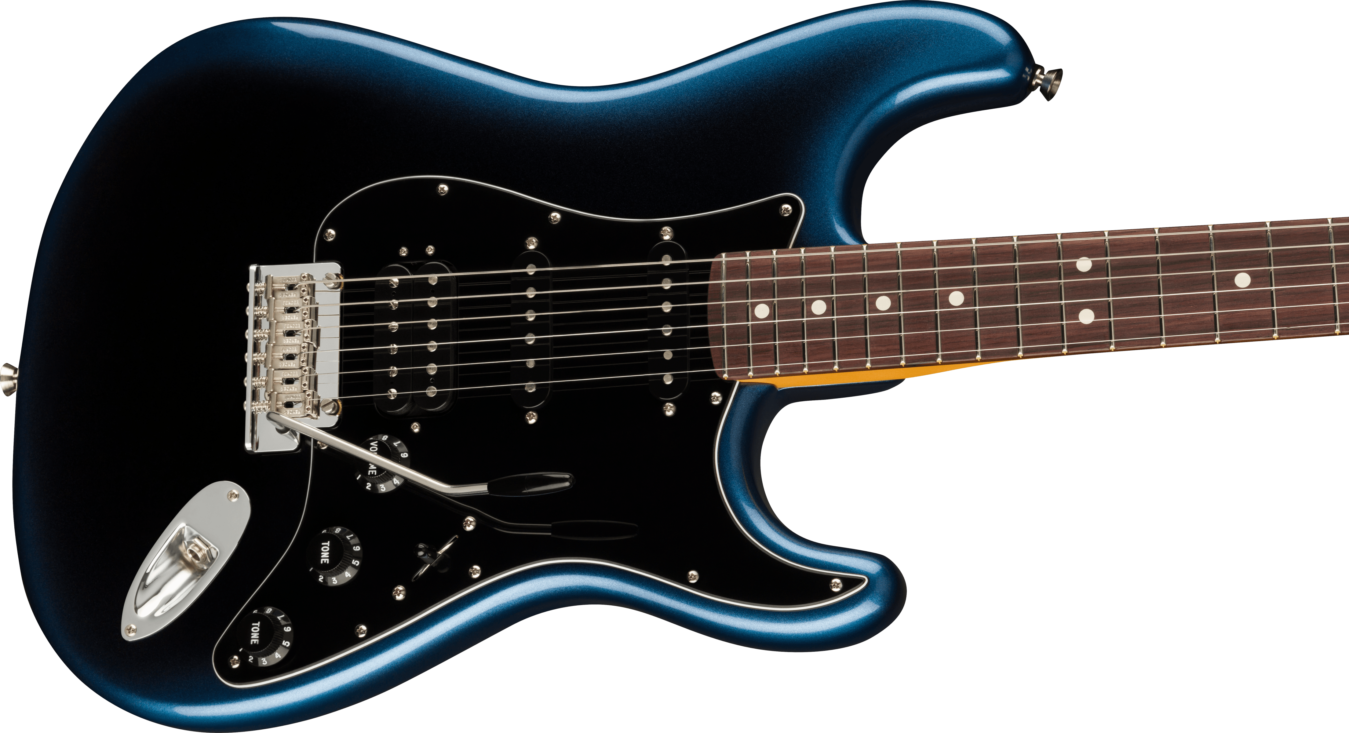 American Professional II Stratocaster HSS Rosewood Fingerboard, Dark Night