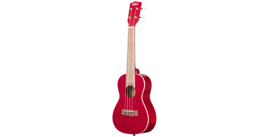 Sparkle Series Ritsy Red Concert Ukulele with Bag (UB-C)