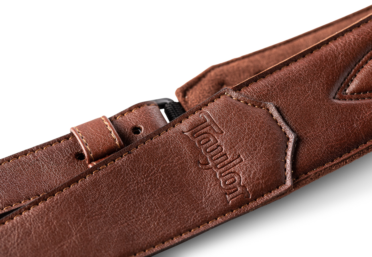 Vegan Leather Strap,Med Brown 4201-20