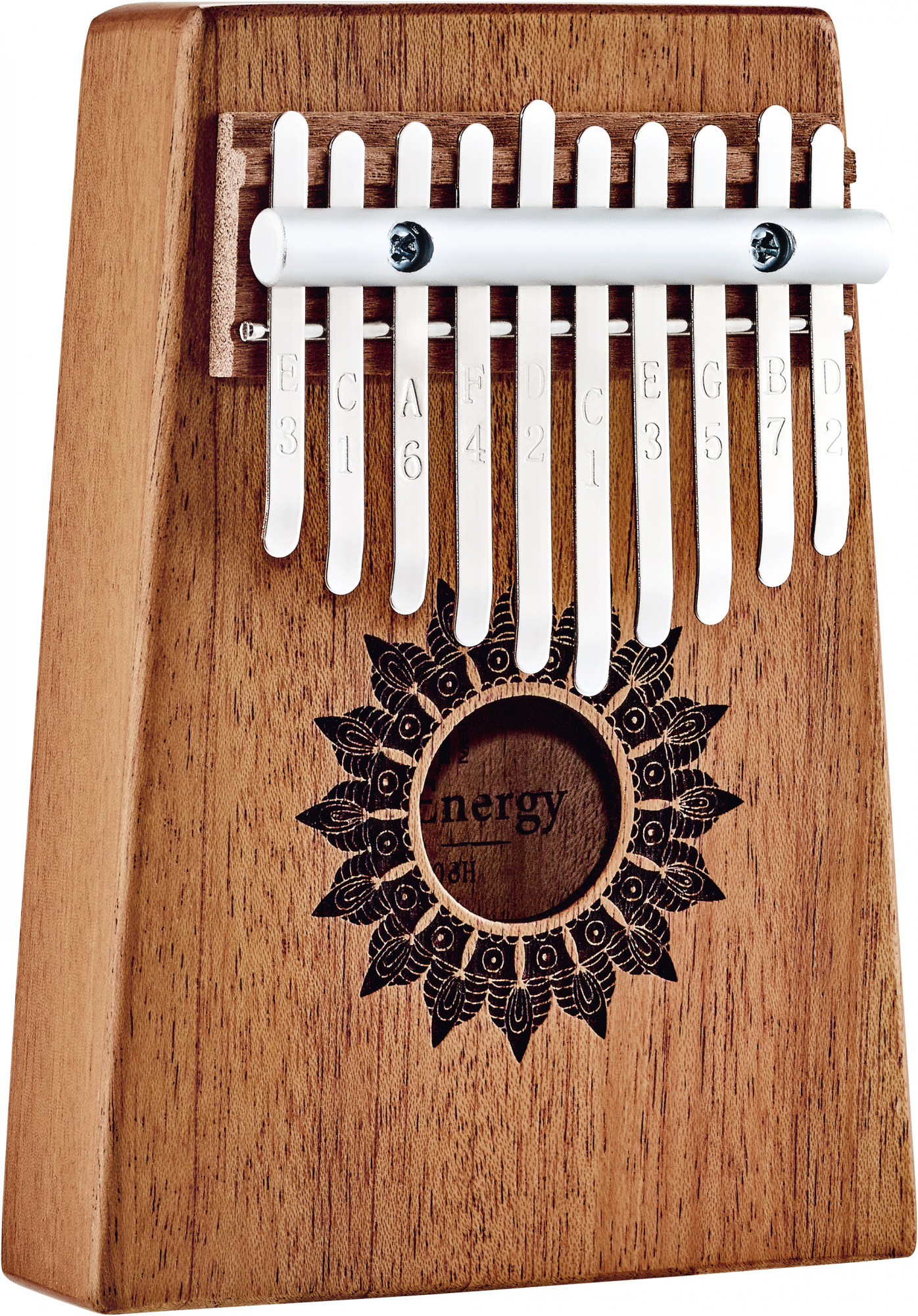 KL1008H Sonic Energy Soundhole Kalimba - 10 Töne / Mahagoni