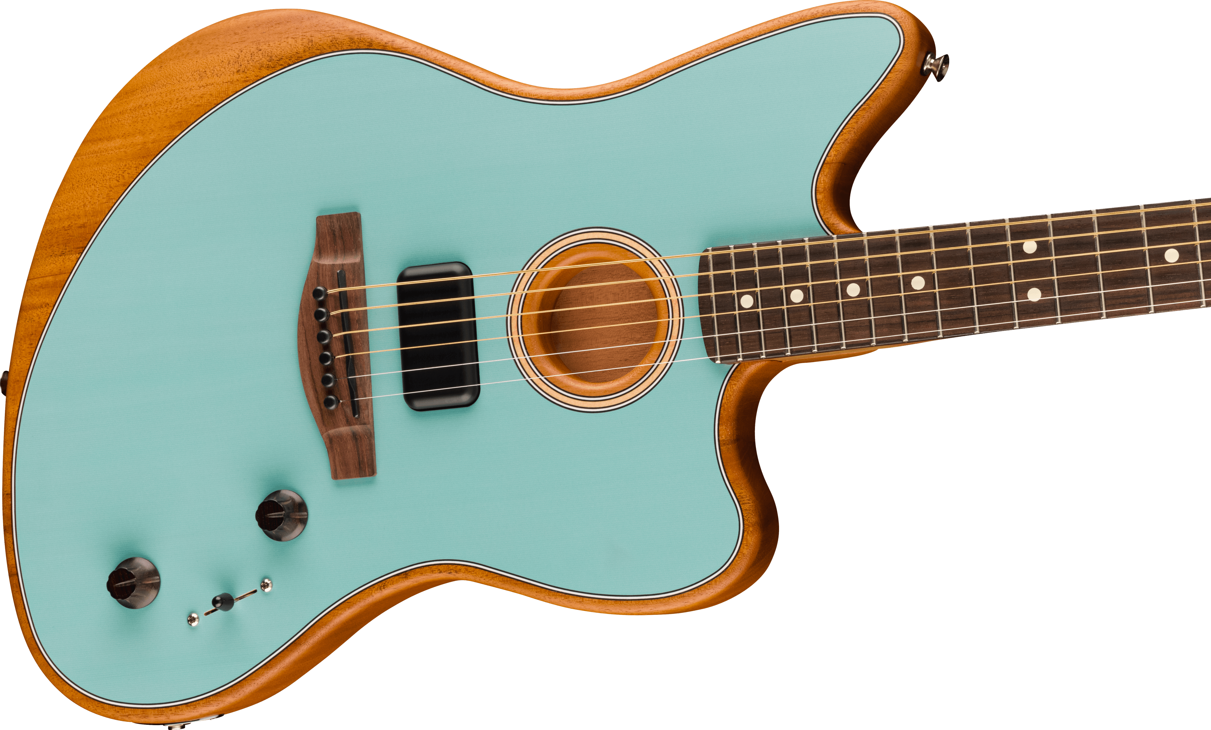 Acoustasonic Player Jazzmaster Ice Blue