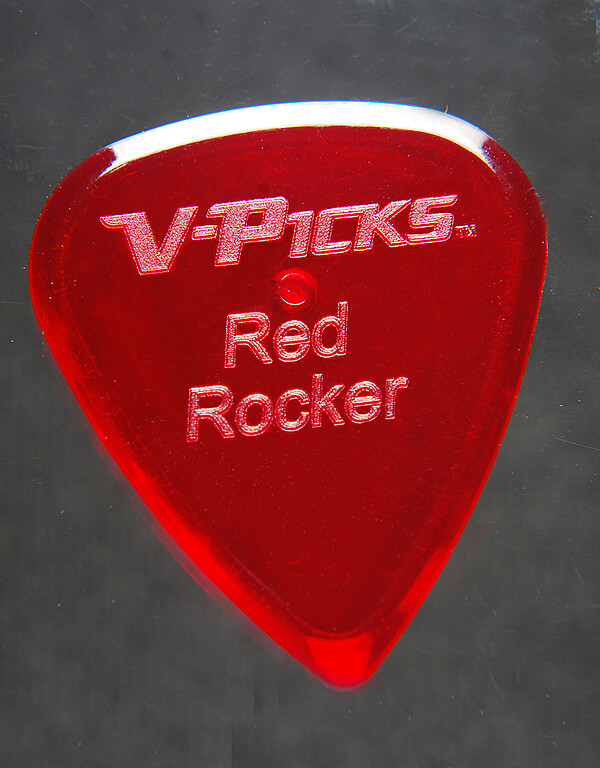 V-Pick Red Rocker Pick