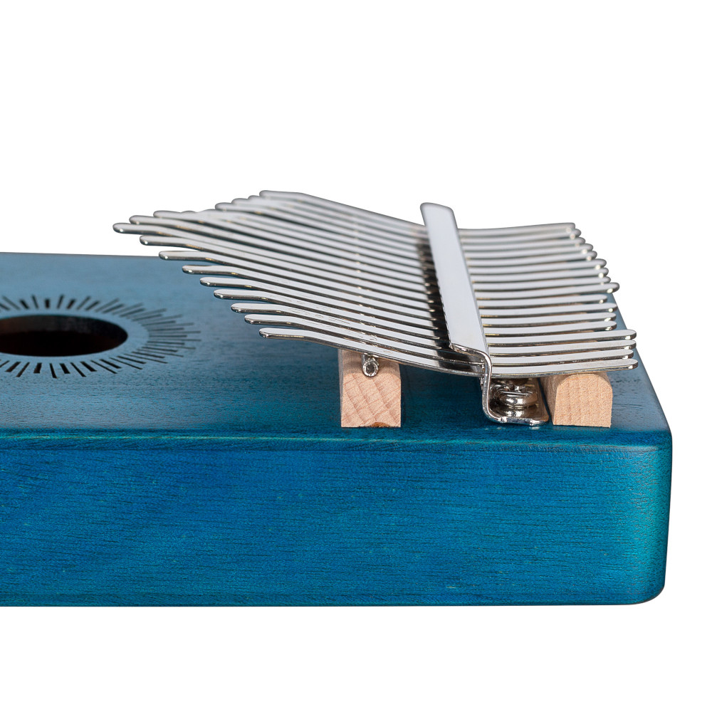 Kalimba Mahogany 17 Blue