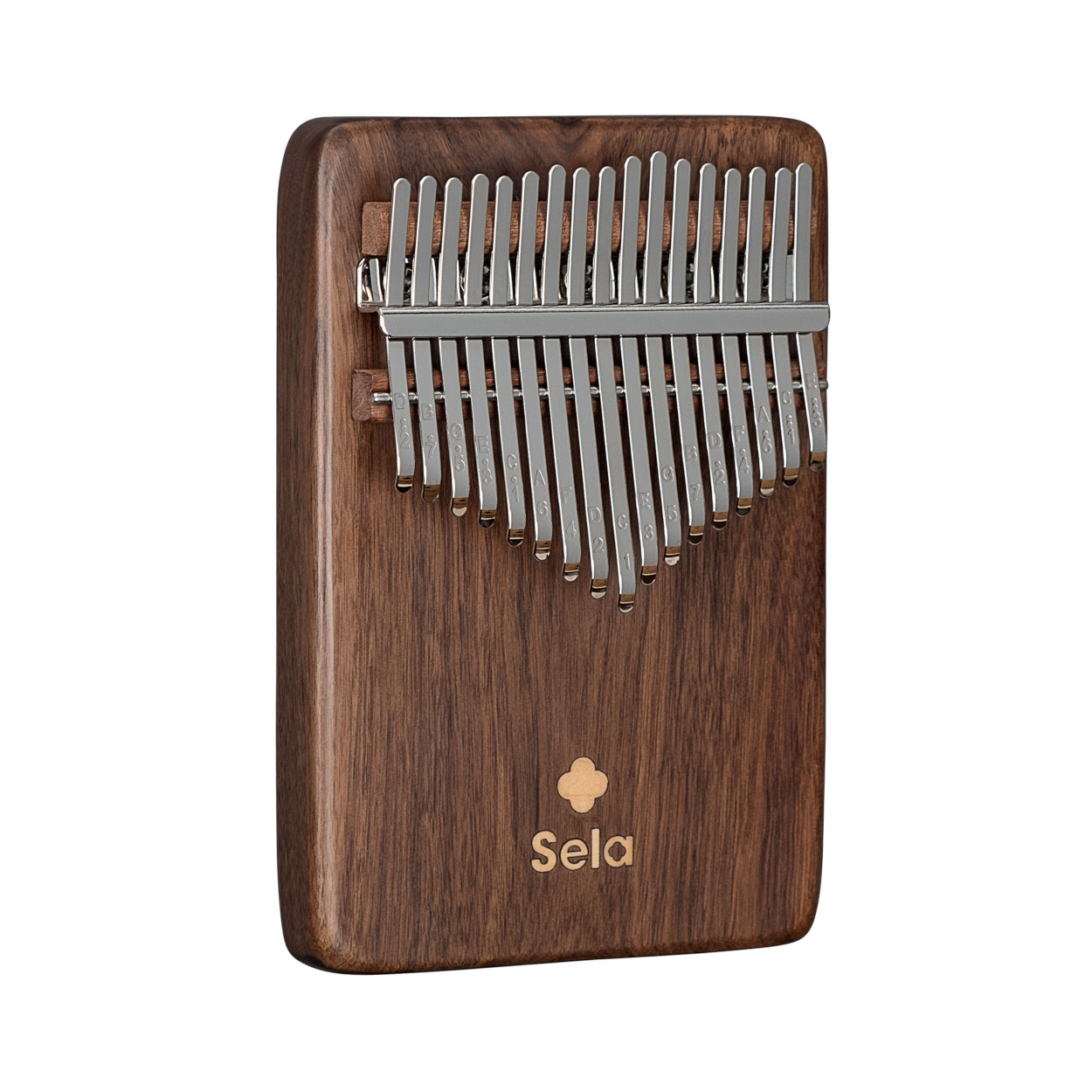 Kalimba 17 Black Walnut Solid