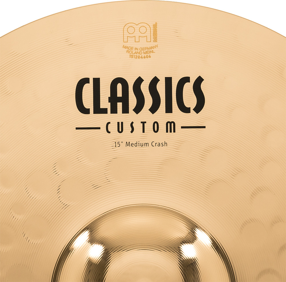 CC15MC-B Classics Custom Medium Crash 15" Brilliant Finish