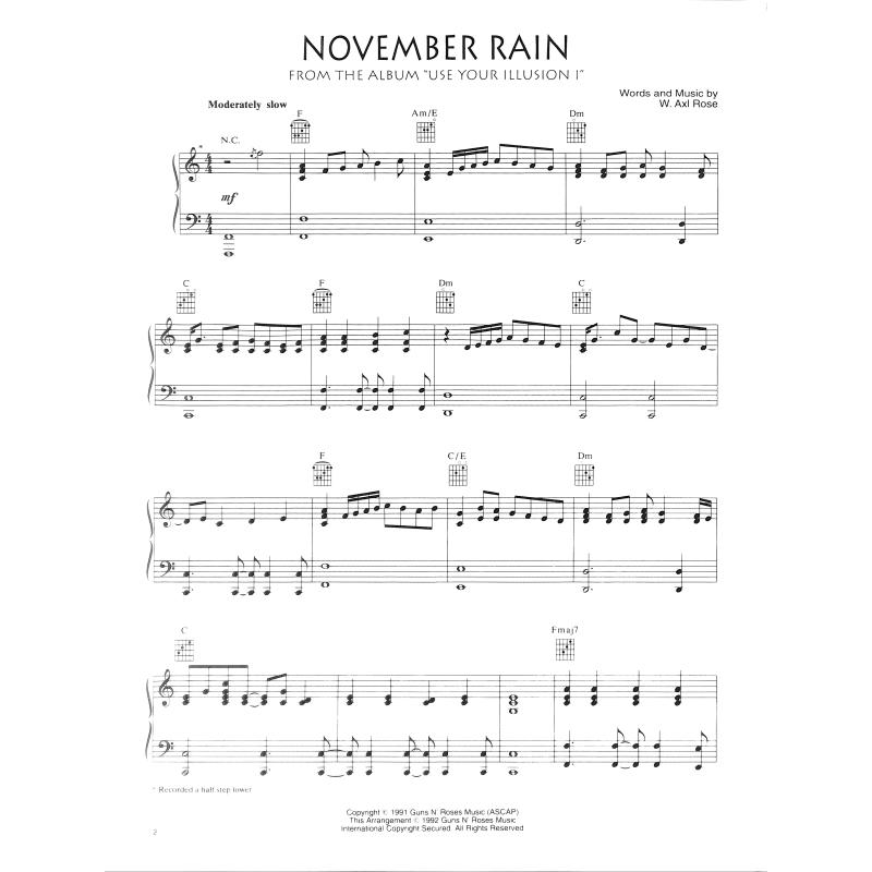 November rain