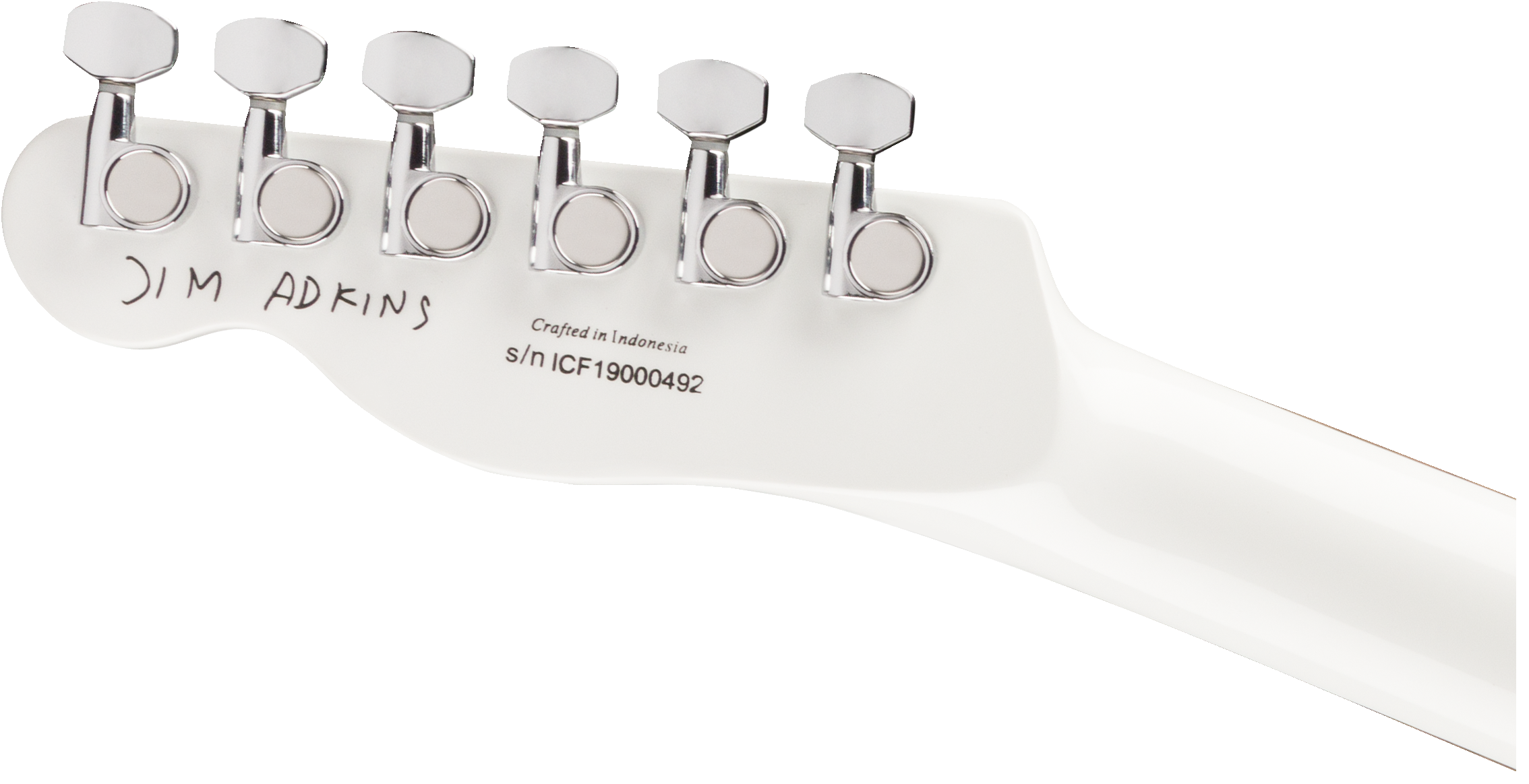 Jim Adkins JA-90 Telecaster Thinline White