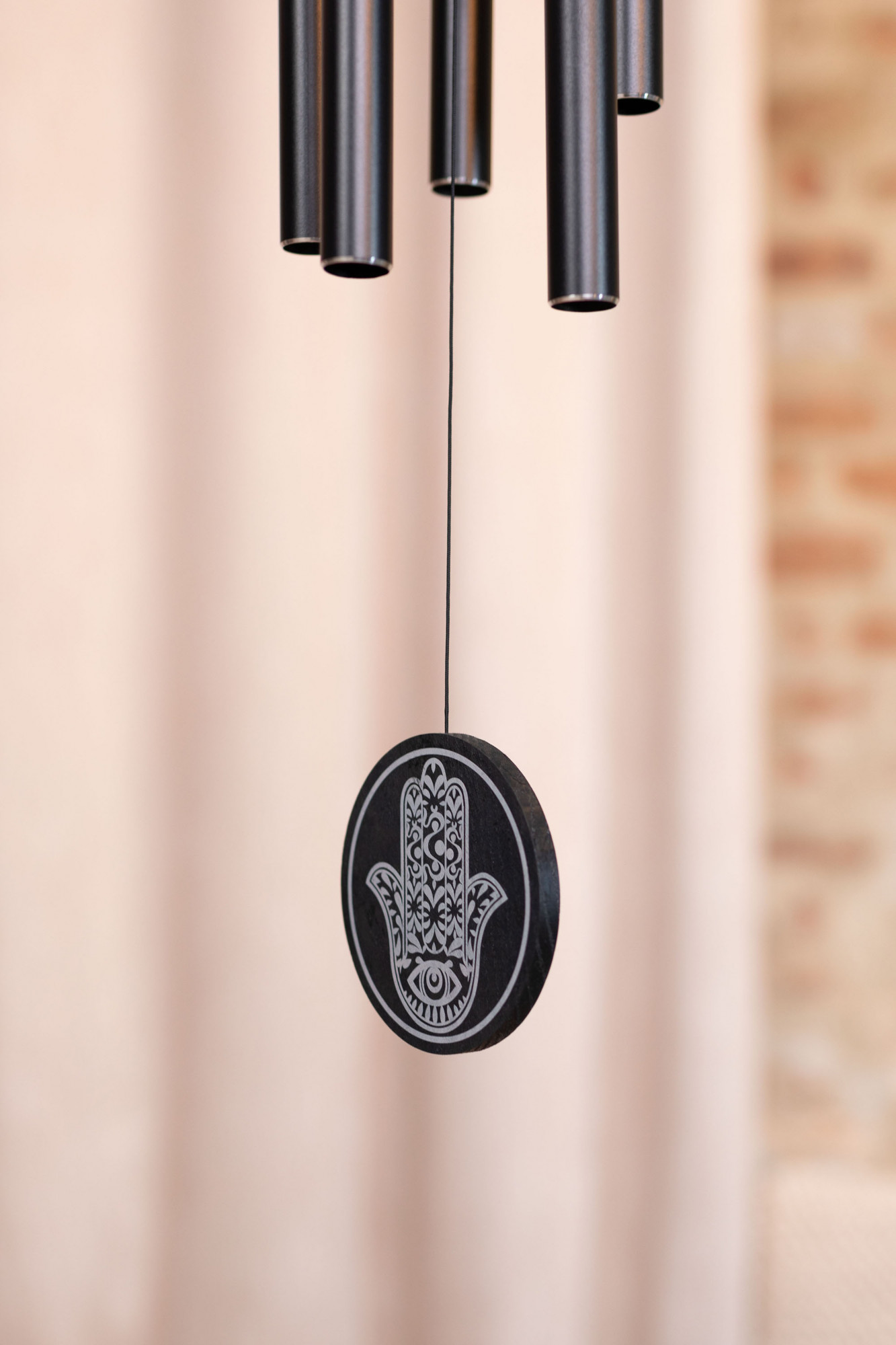 HMC36BK Sonic Energy Hamsa Meditation Chime, 36" / 90 cm, 432 Hz, schwarz