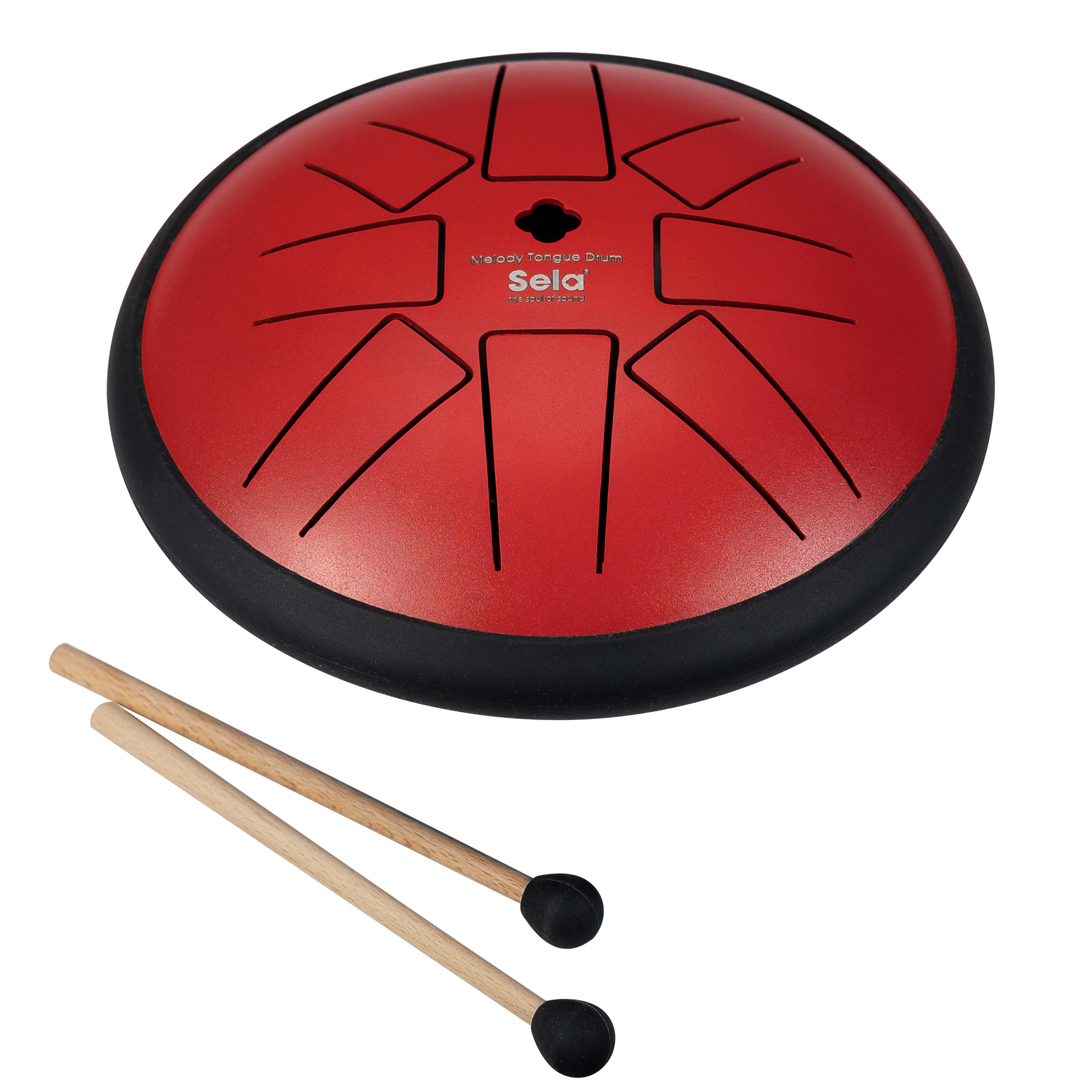 Melody Tongue Drum 6“ F Min Red