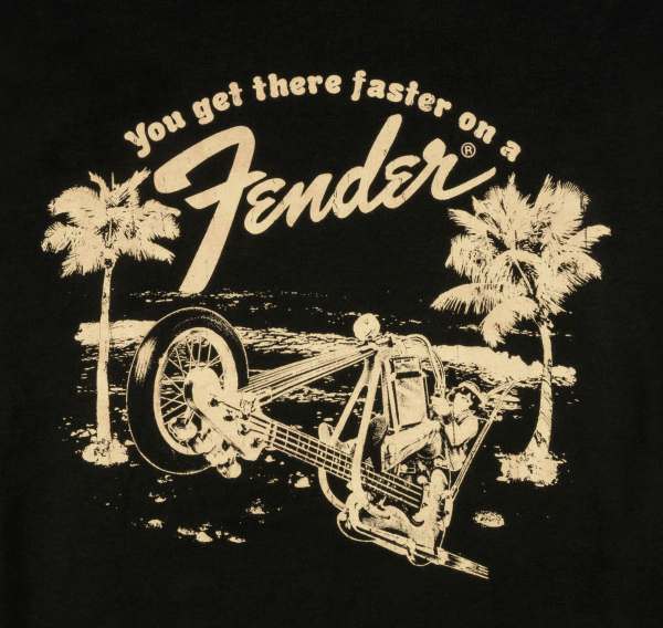 Fender Get There Faster T-Shirt  Black  S Größe S