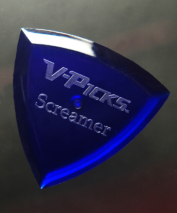 V-Pick Screamer Pick sapphire blue