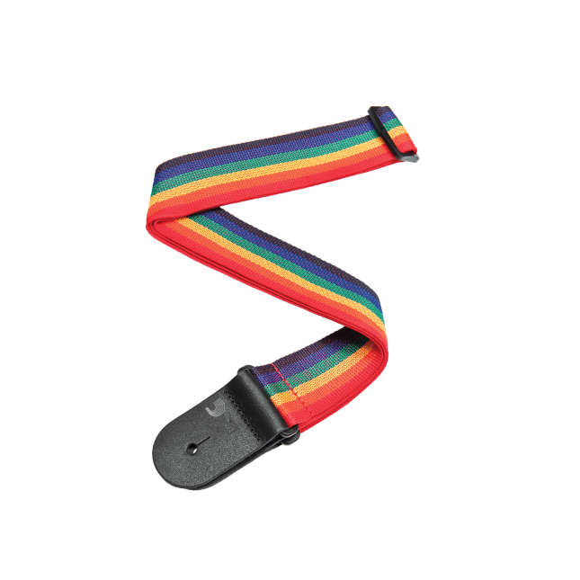 PWS111 Guitar Strap , Rainbow