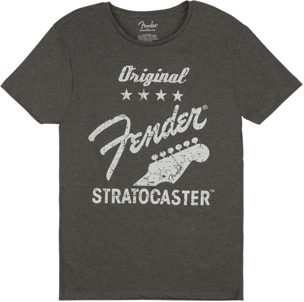 Original Stratocaster Men's Tee, Gray, Größe M