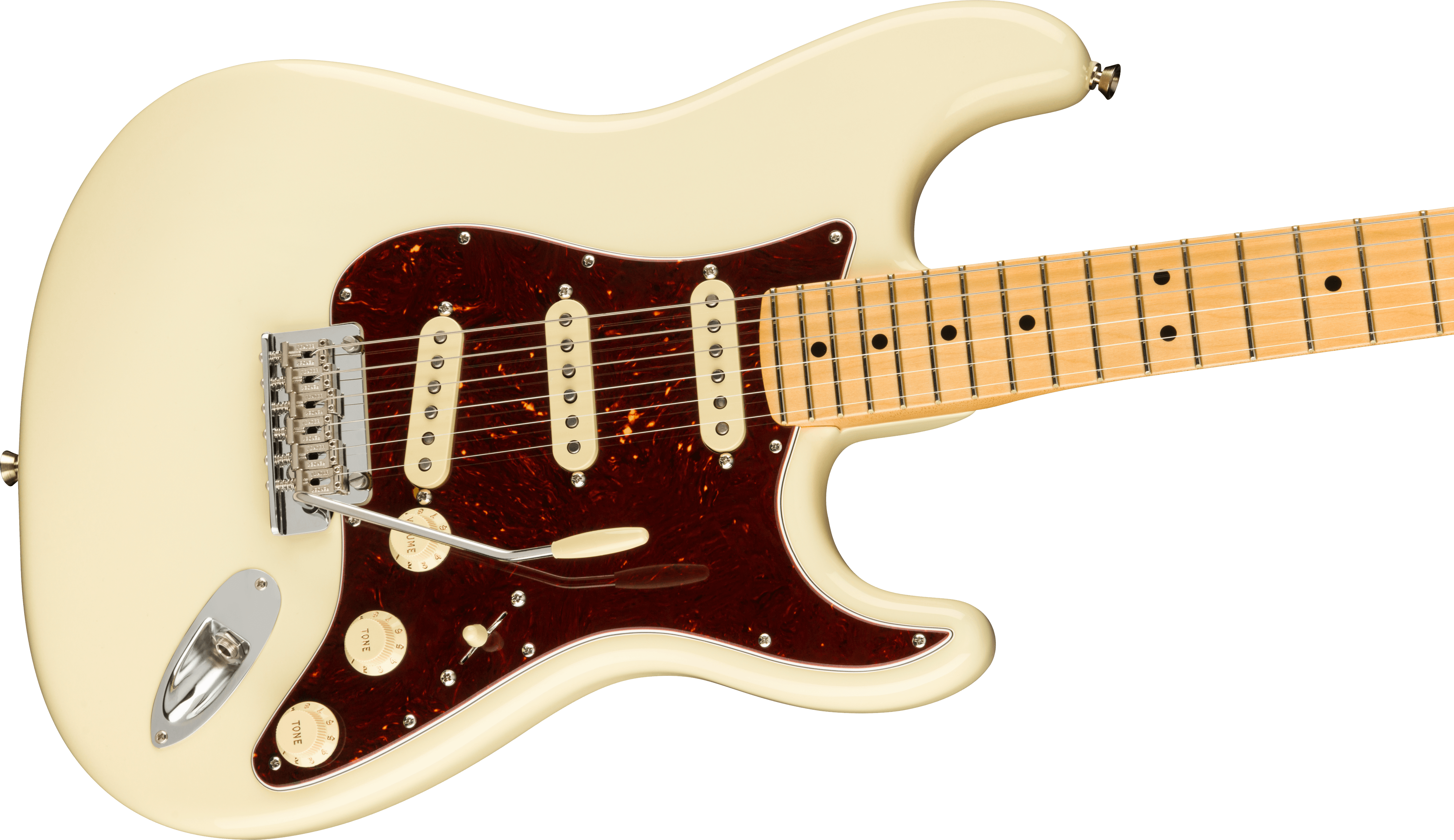 American Professional II Stratocaster Maple Fingerboard, Olympic White