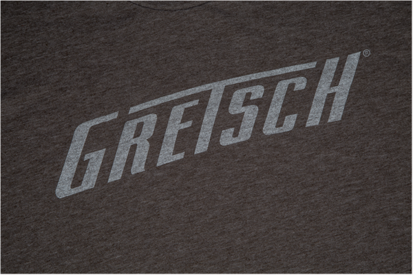 Logo T-Shirt, Heather Gray Größe XXL