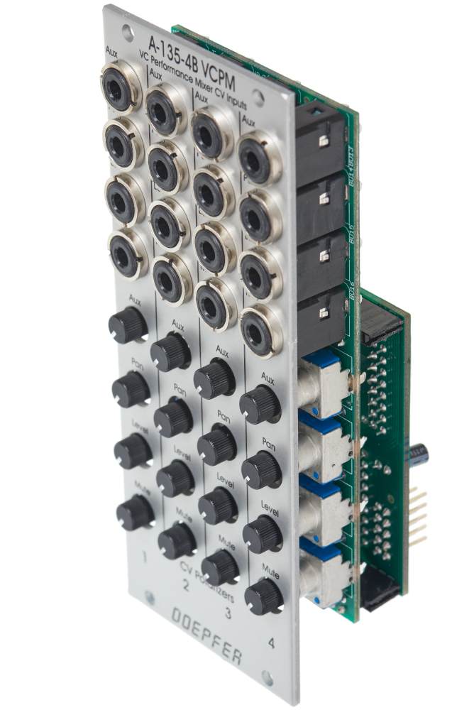 A-135-4A/B Voltage Controlled Performance Mixer Modules