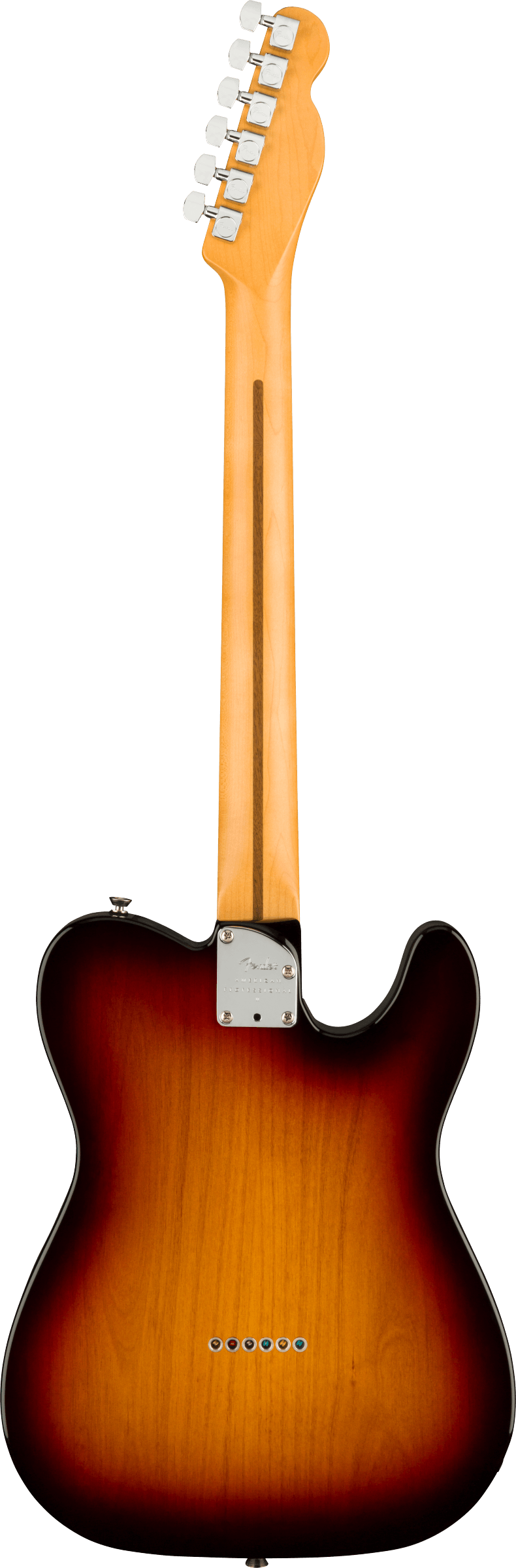 American Professional II Telecaster Left-Hand Rosewood Fingerboard, 3-Color Sunburst