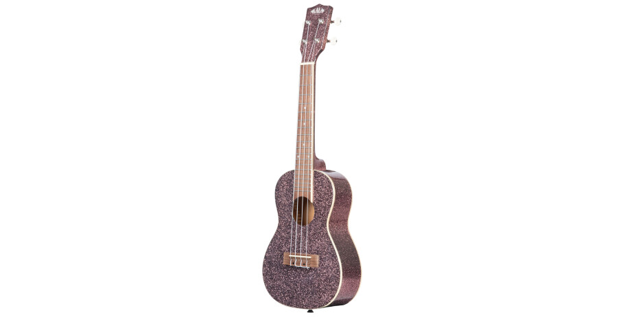 Sparkle Series Pink Champagne Concert Ukulele with Bag (UB-C)