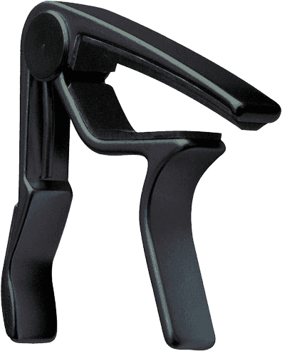 Trigger Capo Electric curved, schwarz