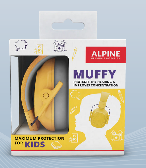 Muffy Kapselgehörschutz Kids Yellow