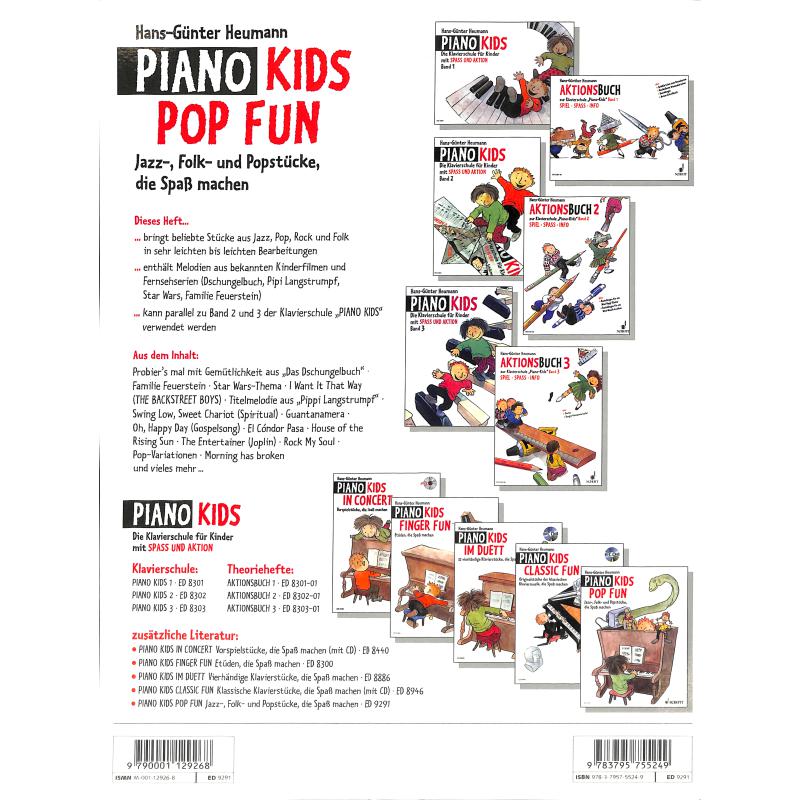 Piano kids Pop fun