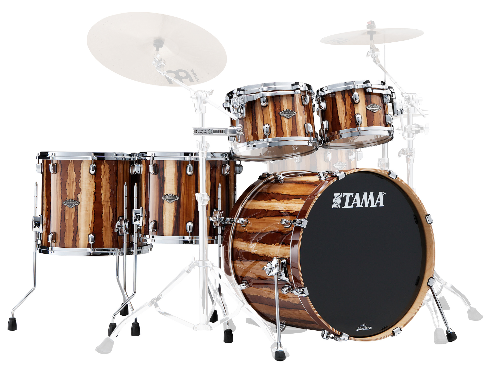 MBS52RZS-CAR Starclassic Performer Drum Kit 5 teilig Caramel Aurora/Chrom Hardware