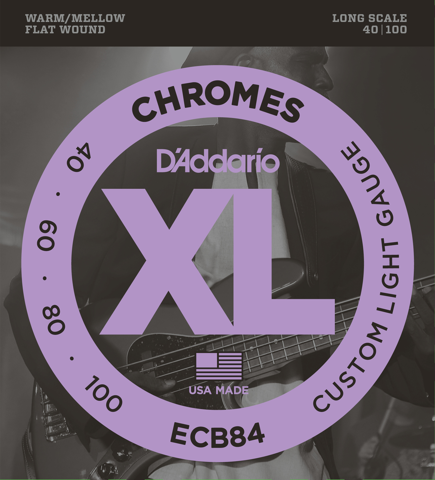 ECB84 Chromes Flatwound