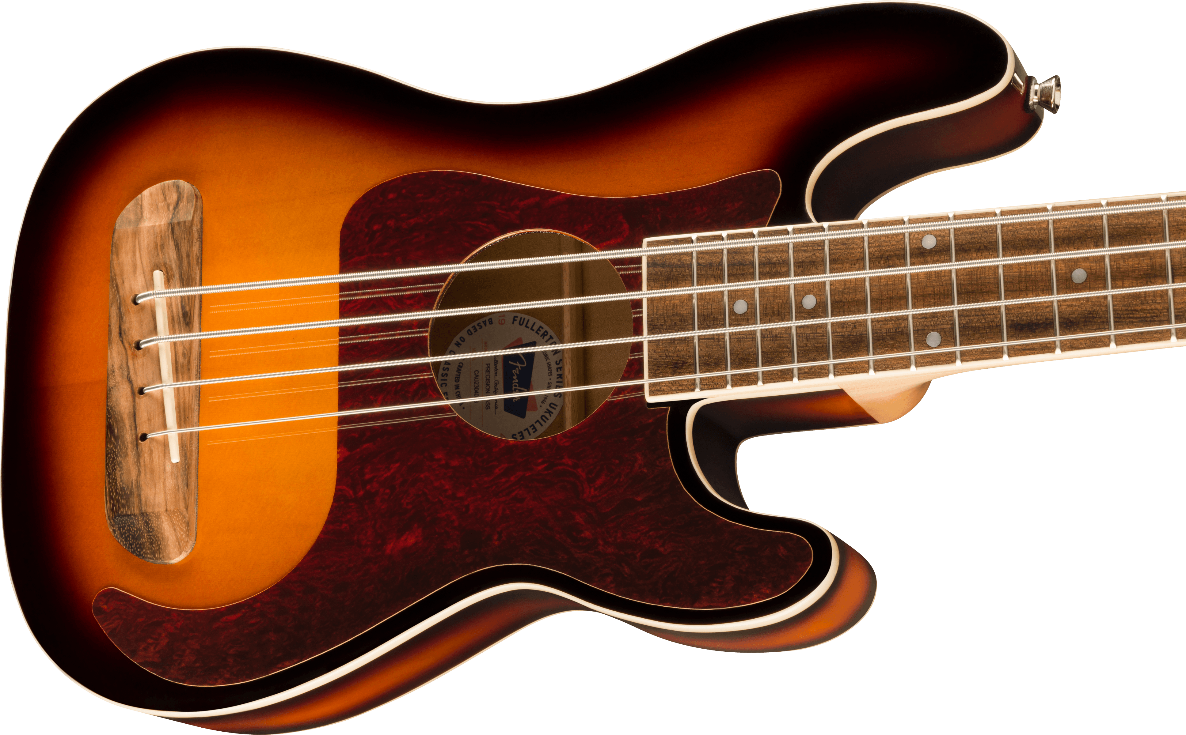 Fullerton Precision Bass Uke 3-Color Sunburst