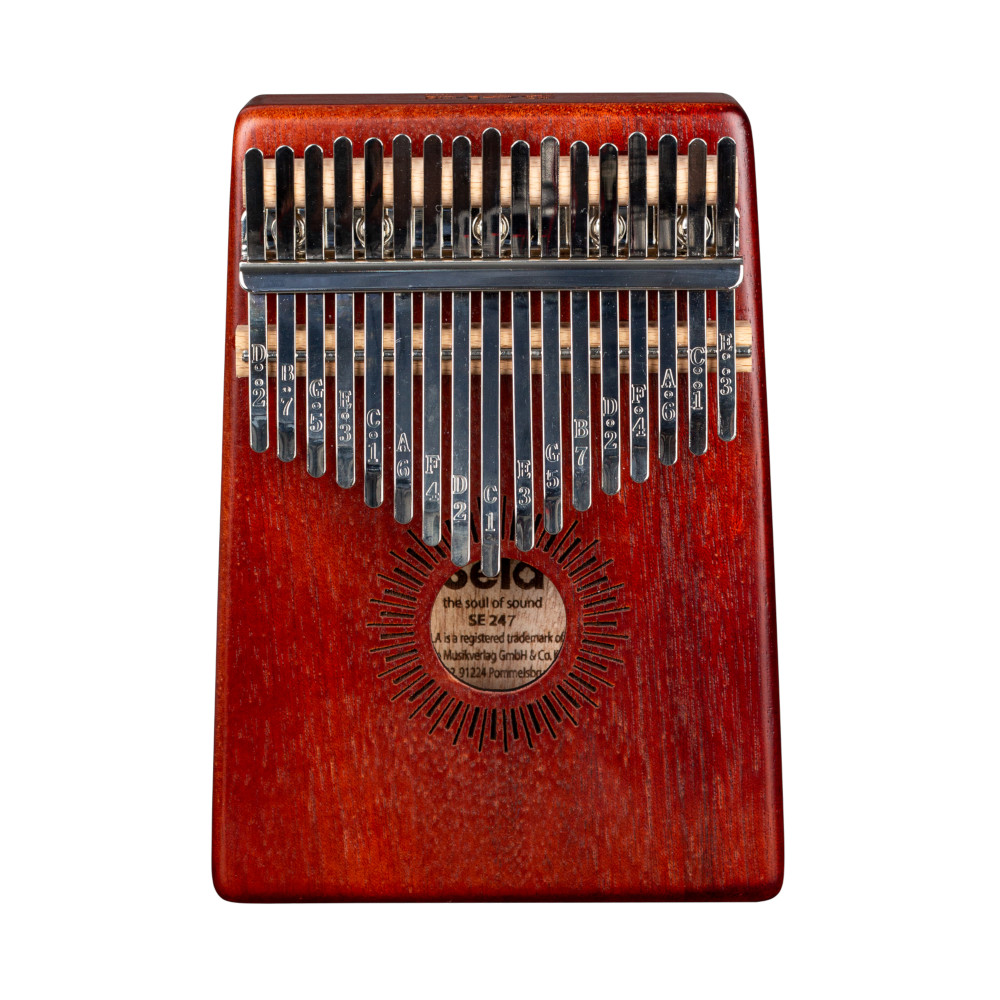 Kalimba Mahogany 17 Red