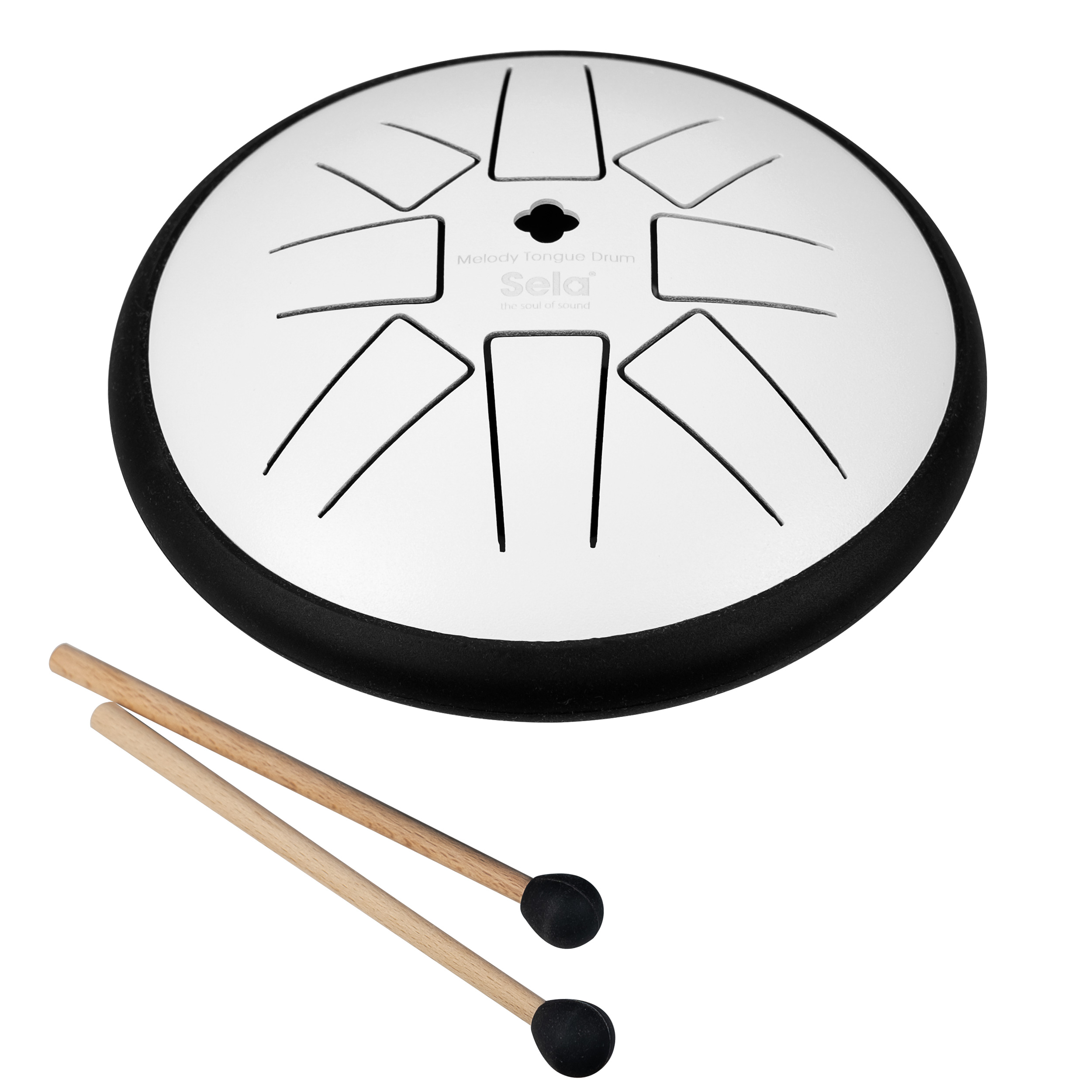 Melody Tongue Drum 6“ G Min White