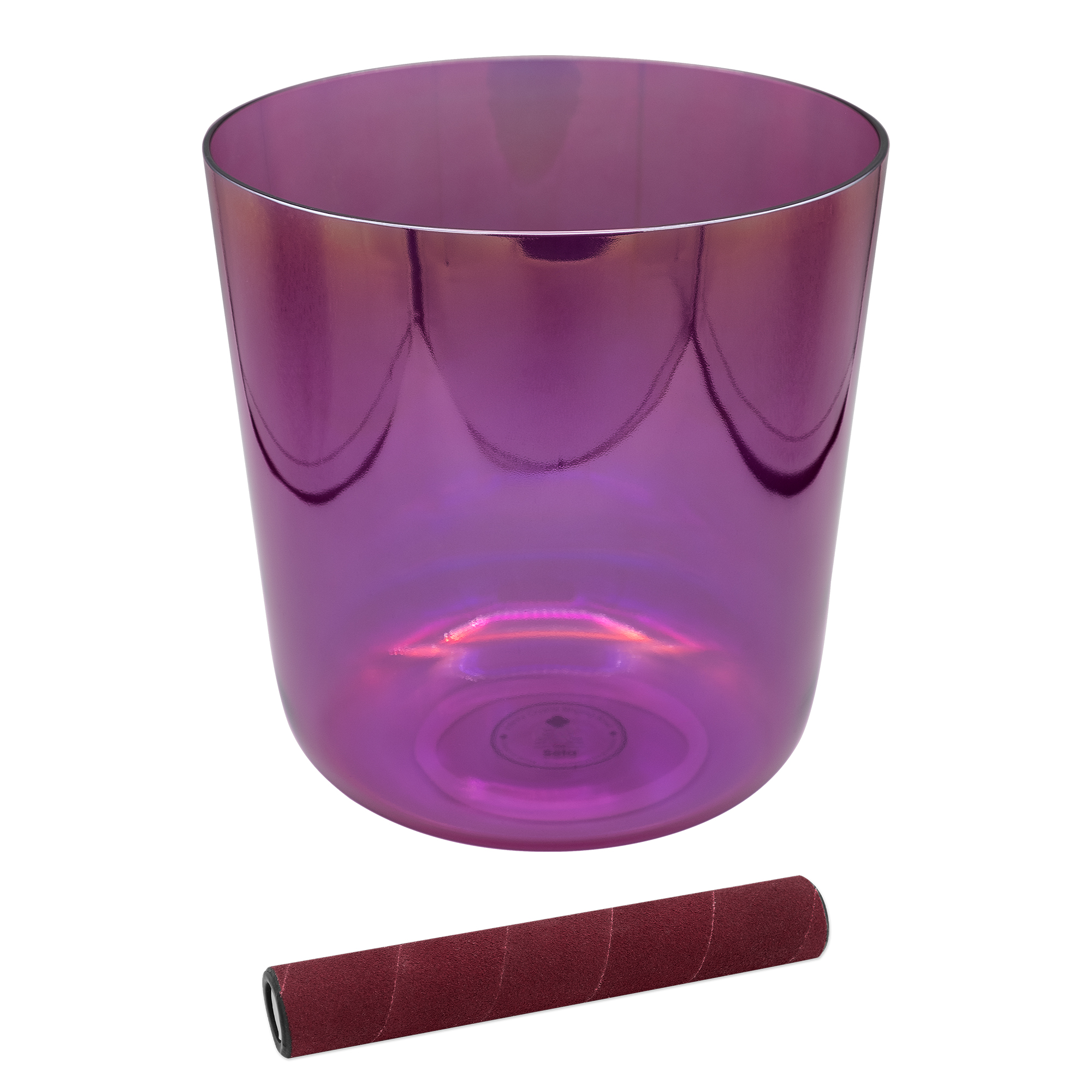 Infinity Singing Bowl - C4, Magenta, 6.75" 432 Hz Kristallklangschale