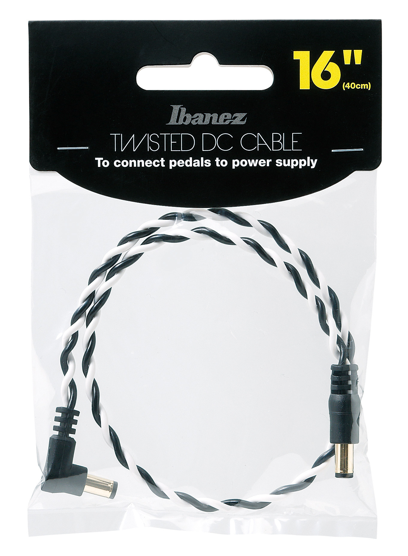 DC-Kabel Schwarz & Weiß 40cm