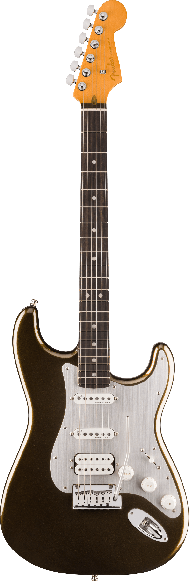 American Ultra II Stratocaster HSS EB Texas Tea