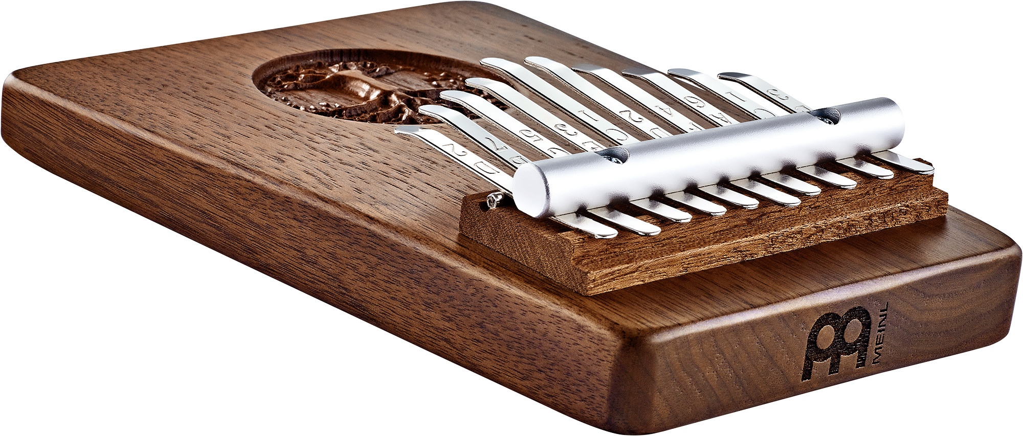 KL1001TOL Sonic Energy Solid "Tree of Life" Kalimba - 10 Töne / schwarzes Walnussholz