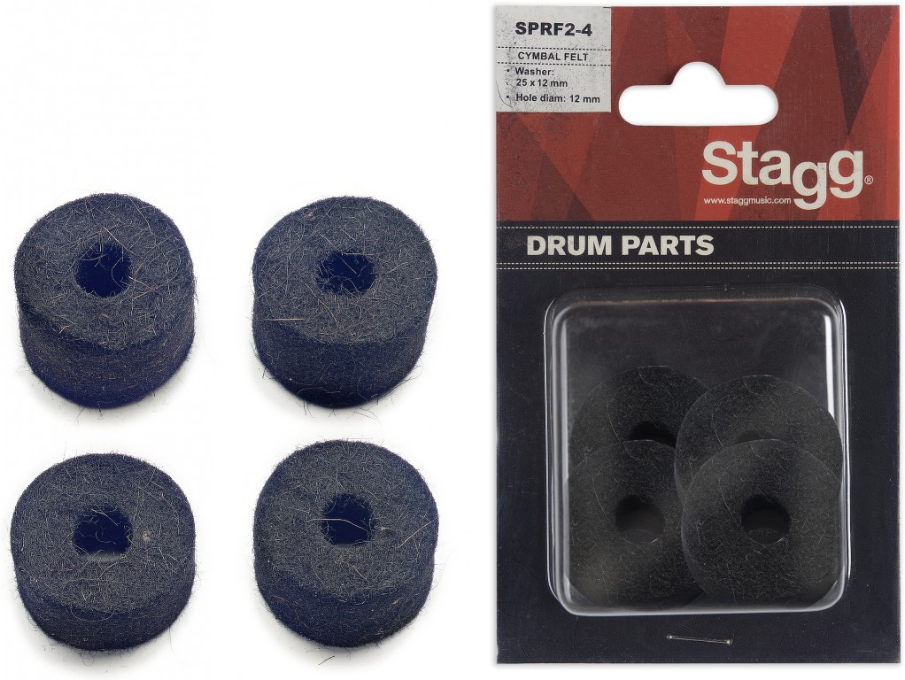 SPRF2-4 Clutchfilze Hi-Hat 4er Pack