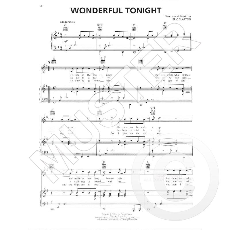 Wonderful tonight