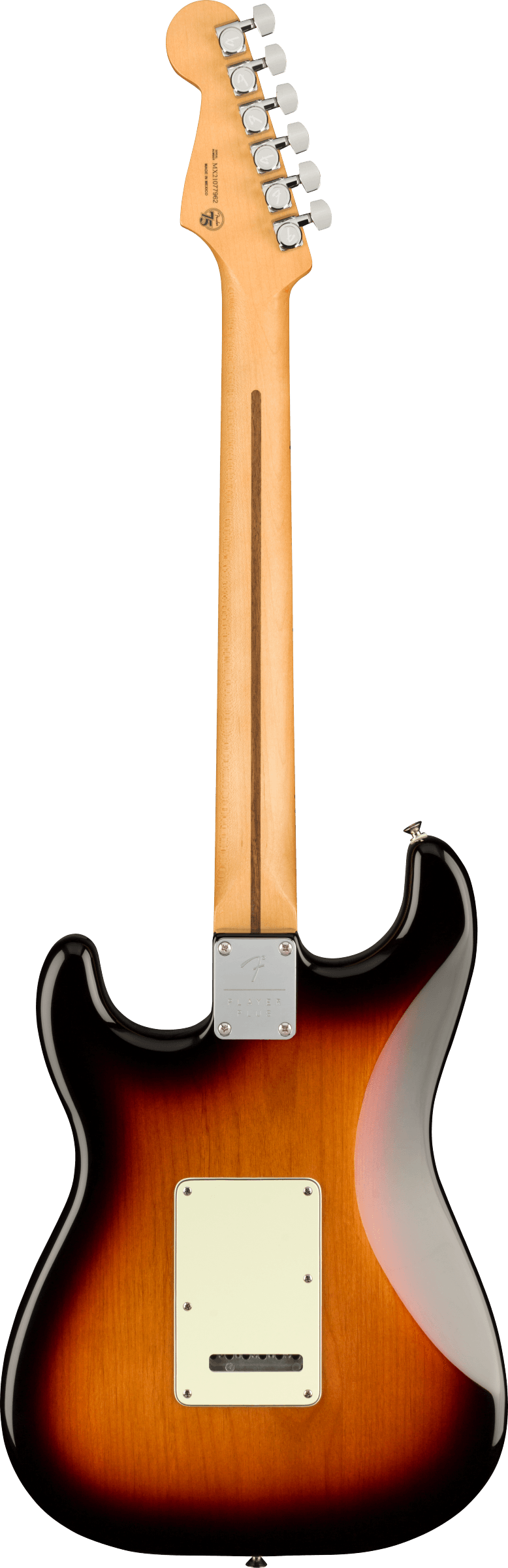 Player Plus Stratocaster, HSS, MN, 3-Color Sunburst