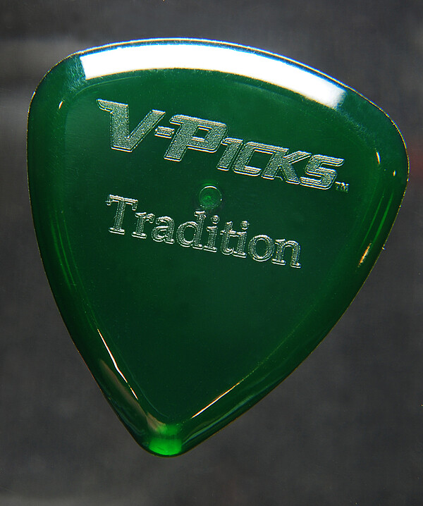 V-Pick Tradition Pick emerald green