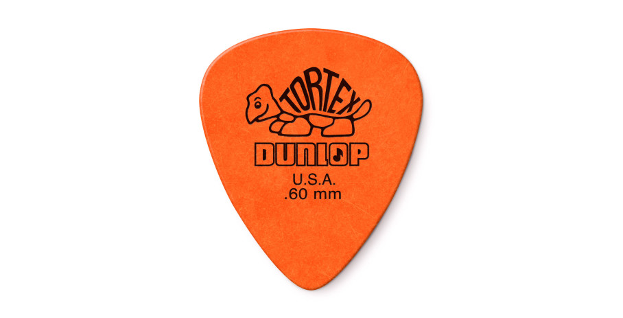 Tortex Standard Picks, orange, 0.60 mm 12 pcs., Player's Pack