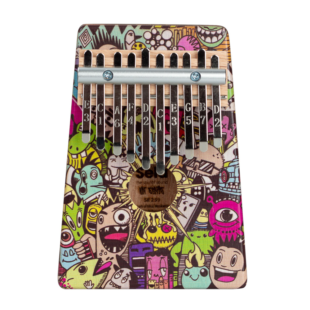 Art Series Kalimba 10 Little Monster