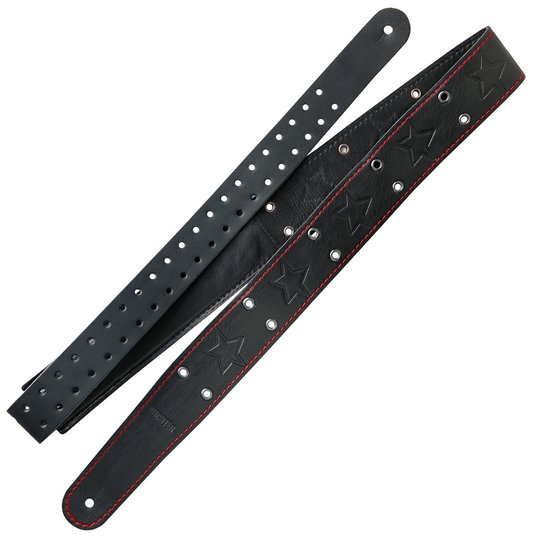 Mike Dirnt Signature Black/Gunblack/Red Stitching