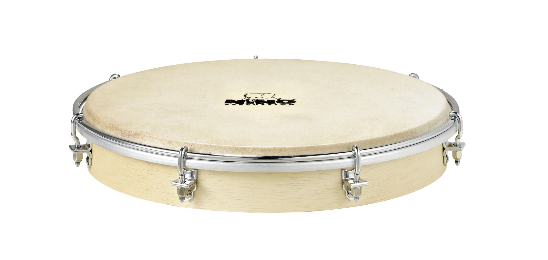 NINO36 10'' Tunable Hand Drum stimmbares Tambourin, Ziege