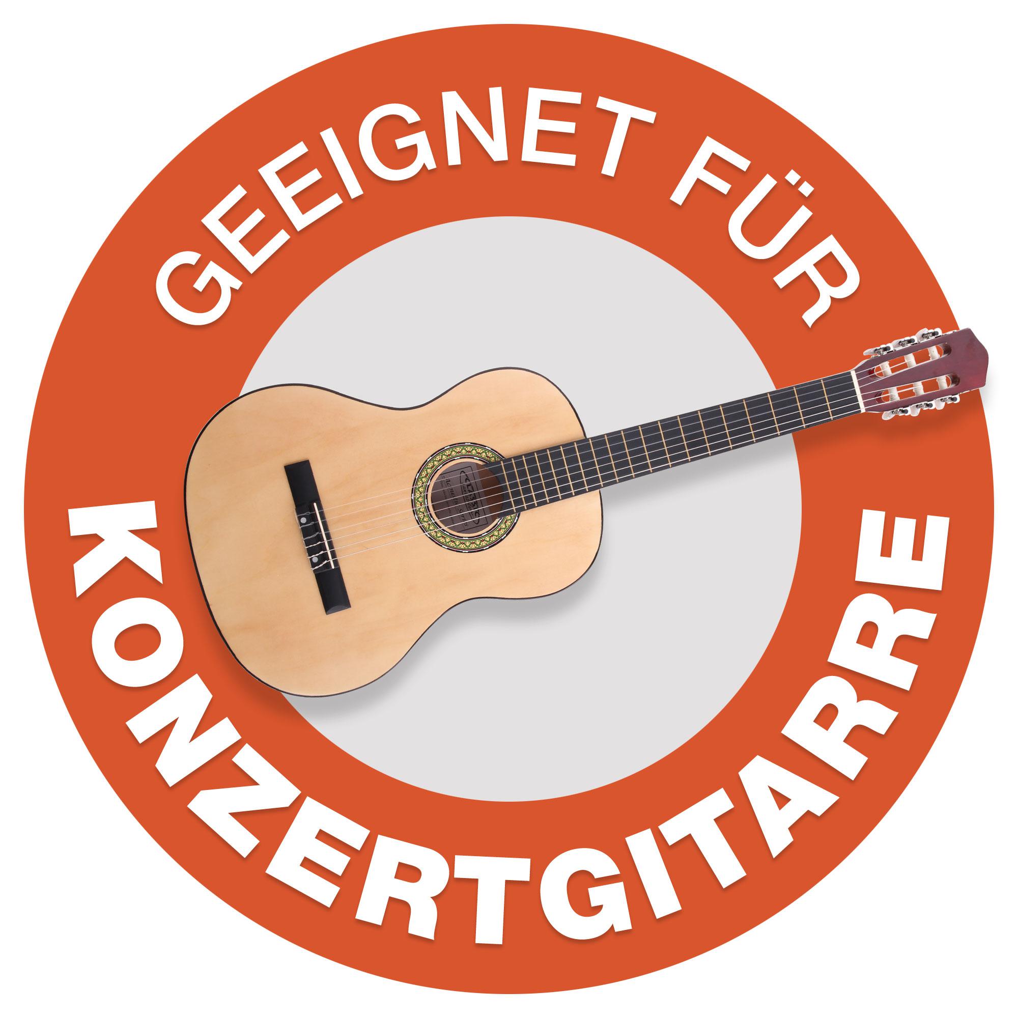 Klassikgitarrentasche 4/4 weinrot