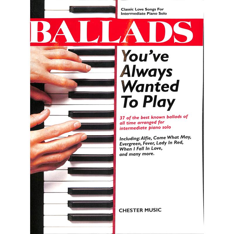 Ballads you've always wanted to play