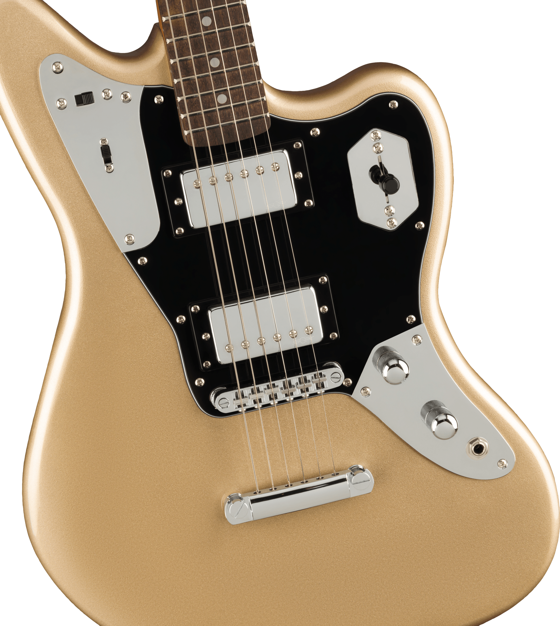 Contemporary Jaguar HH ST Laurel Fingerboard, Shoreline Gold