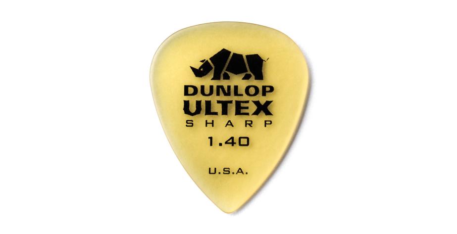 Ultex Sharp Picks, Player's Pack, 6 pcs., amber, 1.40 mm amber, 1.40 mm