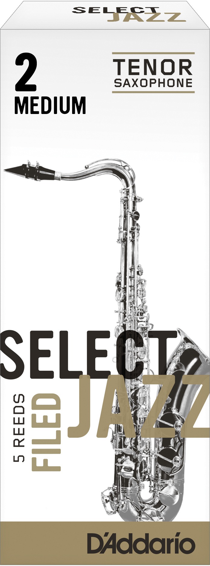 Jazz Select Organic Tenorsax filed 2M 5er Packung